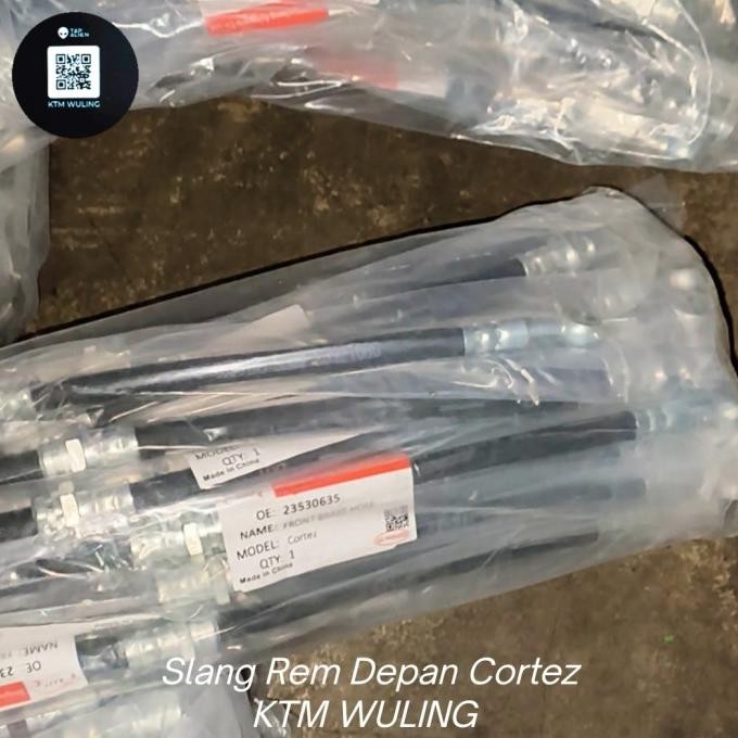 TERMURAH - Hose Brake Front Wuling Cortez (Slang Rem Depan)