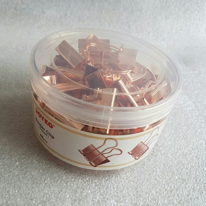 

TERBARU JOYKO BINDER CLIP ROSE GOLD 111RG