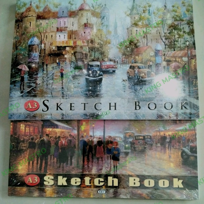 

TERBARU KIKY SKETCH BOOK A3 - 50 SHEET
