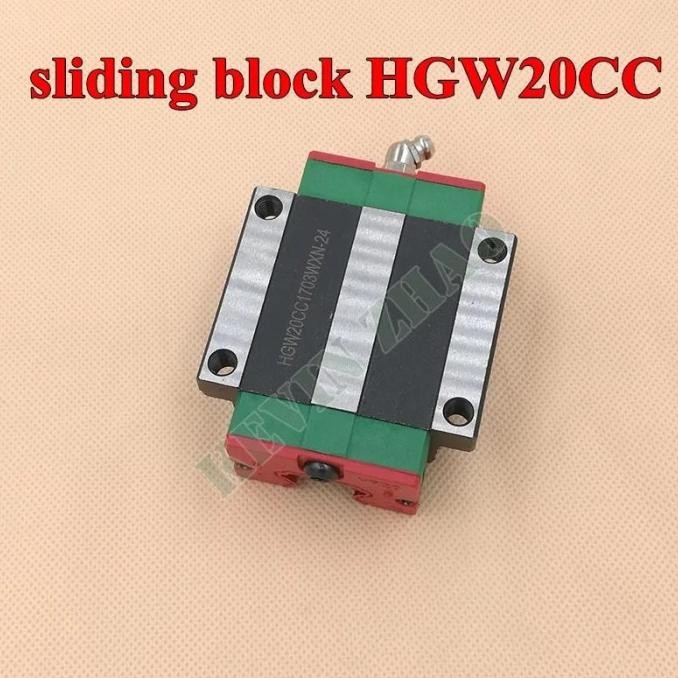 Hgr20 Linear Guide Rail 300Mm Long With 1Pcs Linear Block