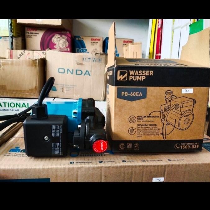 Pompa Air Booster Wasser Pb 60 Ea Pendorong Air Otomatis 60 Watt