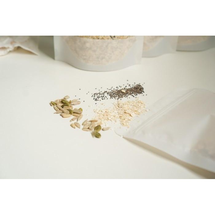 

Oats Mix Polos Original 250 G, Pumpkin & Sunflower Seed, Chia Seed