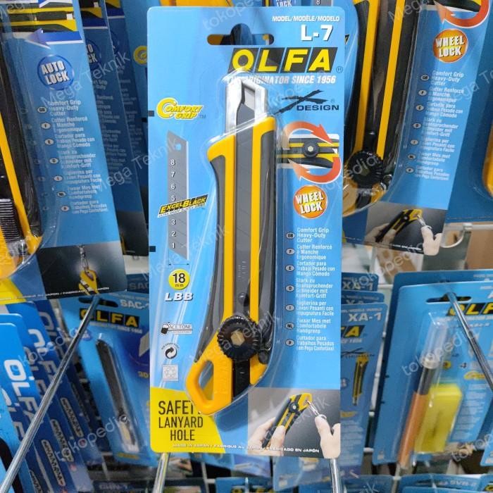 

Pisau Cutter 18Mm L-7 Olfa Snap-Off Blade Knife Original Japan