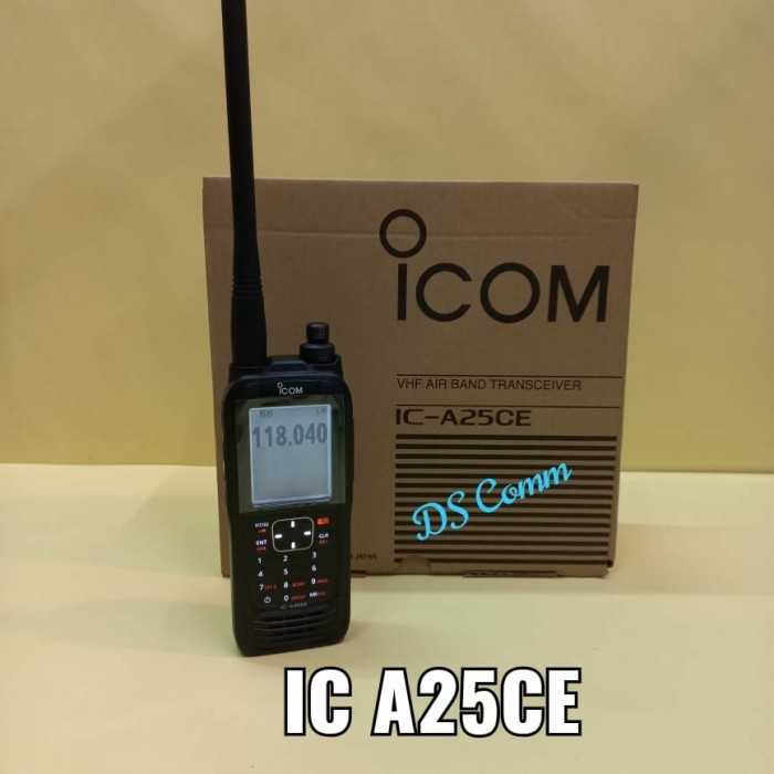 ICOM IC-A25CE HT VHF AIRBAND GPS Ori New Garansi HT Airband ICA25 A25