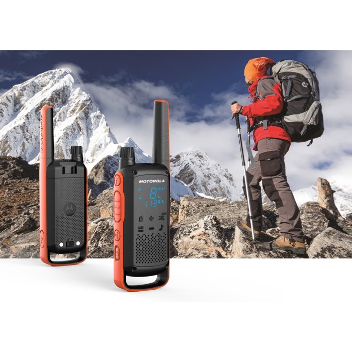 HT Walkie Talkie Motorola Jarak Jauh Radio HT TLKR T82 jarak jauh 10km