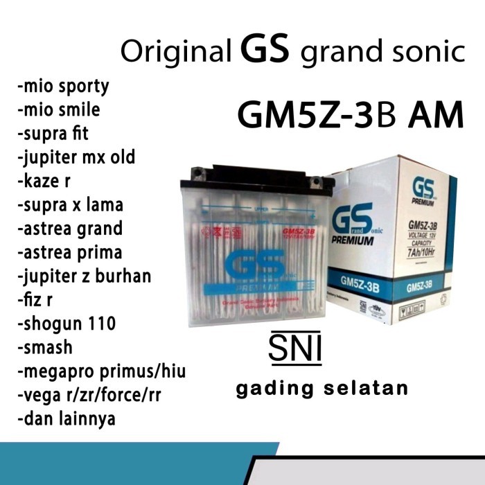 Ready Aki basah GS GM5Z 3B Mio Sporty , Supra Fit , Astrea Grand 7 Amper Grand Sonic
