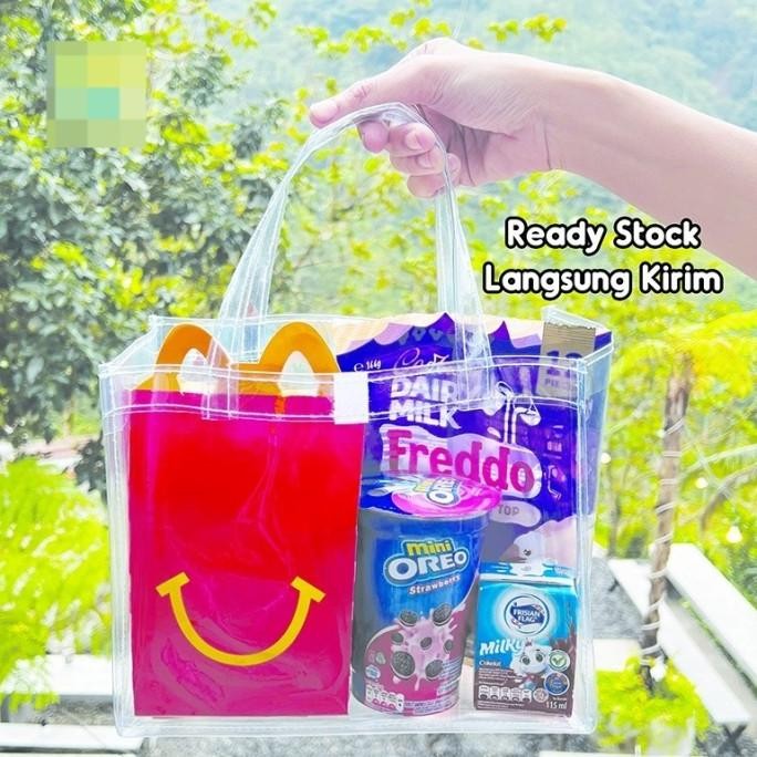 

TAS MIKA BENING TRANSPARAN TAS ANAK ULANG TAHUN SOUVENIR ULANG TAHUN