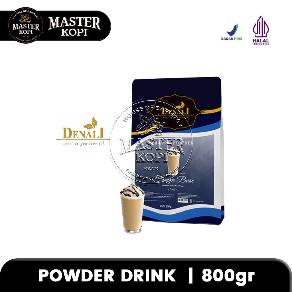 

Frappe Base DENALI Frappe Powder Minuman Bubuk 800gr