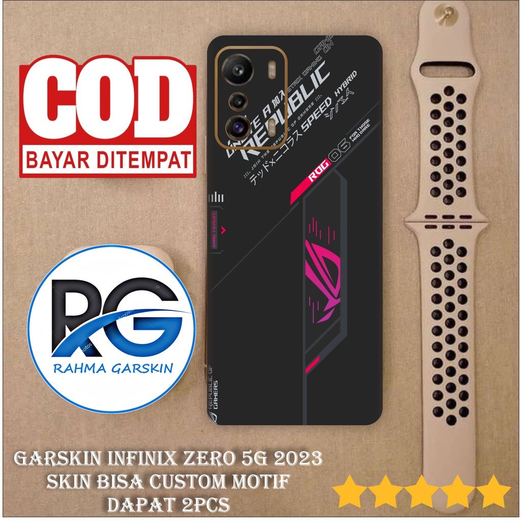 

*Fullbody* Infinix Zero 5G 2023 Garskin Case/Stiker Premium Custom COD
