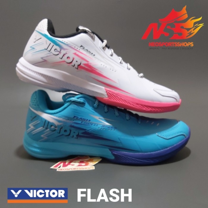 Sepatu Badminton Victor Flash Original
