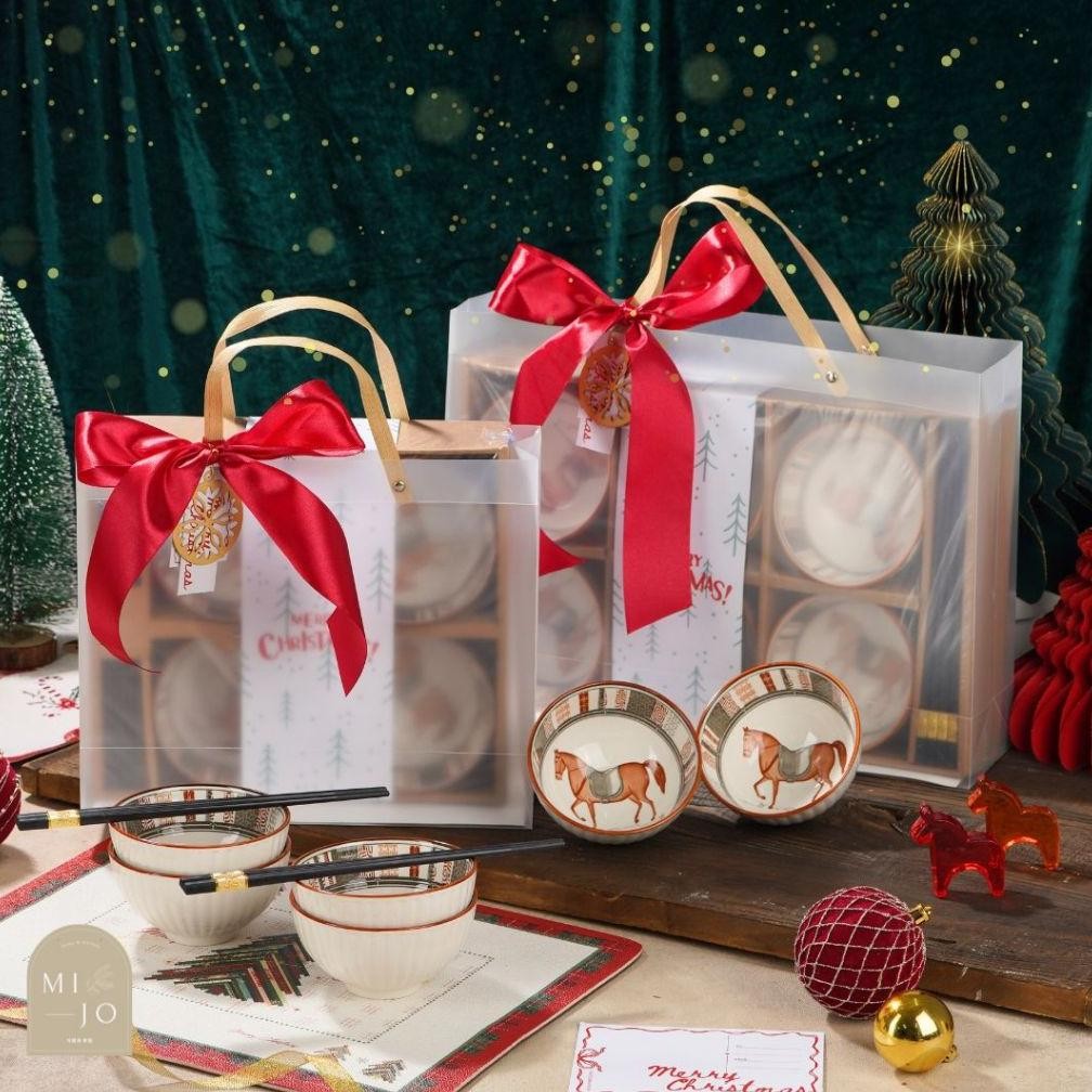 rim christmas hampers set piring/piring natal / hadiah natal / hampers natal / cassiel carol / chris