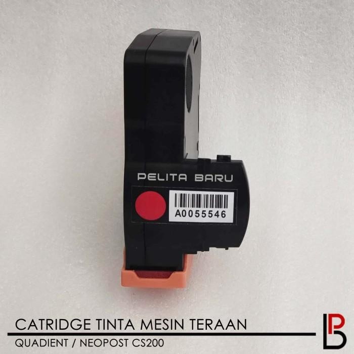 Tinta / Ink Cartridge Mesin Tera Neopost Cs200 / Cs 200 - Red Fluo