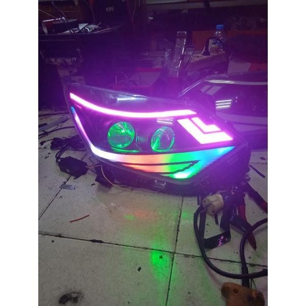 Headlamp Calya Sigra New Facelife Custom Lampu Calya Sigra