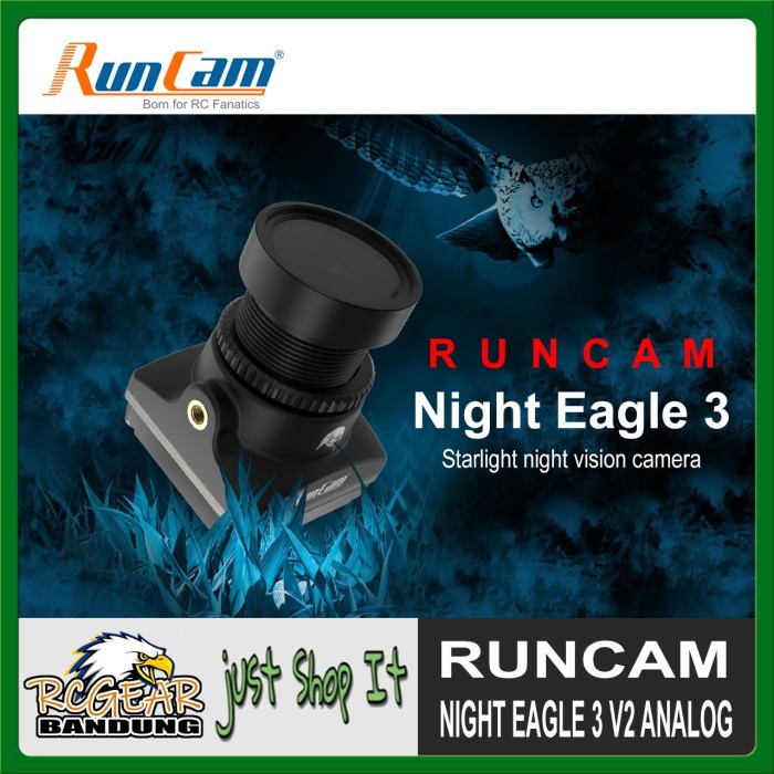 RunCam Night Eagle 3 V2 1500TVL Starlight night vision Analog FPV Camera for Drones