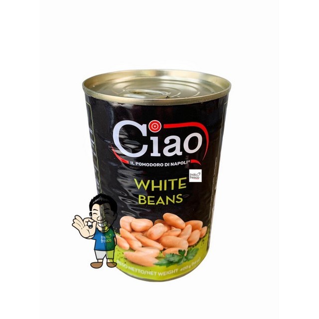 

Ina - Ciao White Beans- Kacang Putih Kaleng 400 G