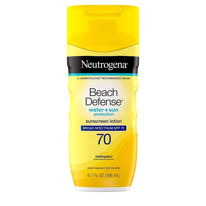 Neutrogena Beach Defense Sunscreen Body Lotion SPF 70, 198 ML