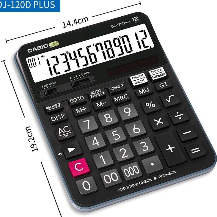 

Casio Desktop Calculator /Kalkulator Kerja Casio Ilah Mj-120D Plus/Dj-120D Plus Kalkulator Casio Scientific Calculator Kalkulator Meja Che Correct