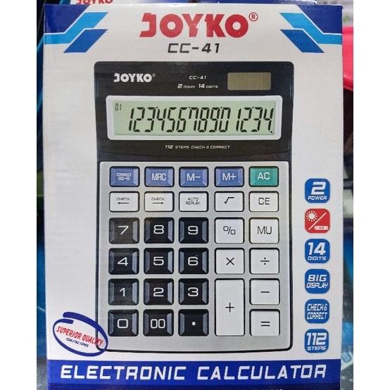 

Kalkulator Joyko Cc 41, 12 Dan 14 Digit