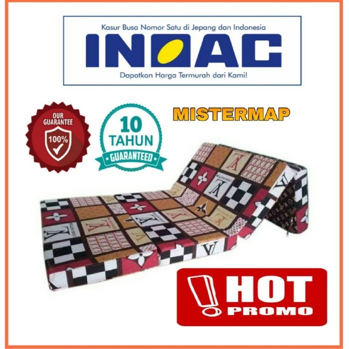 Dijual KASUR BUSA LIPAT INOAC TEBAL 5CM 10CM 15CM INOAC GARANSI