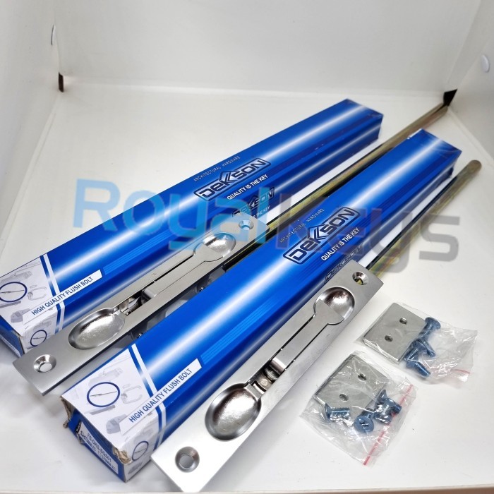 Flush Bolt Dekson Dekkson FB SQ501 270 370 mm ZC Grendel Tanam Pintu