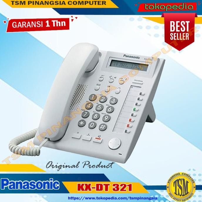 Key Phone PANASONIC KX-DT321 Pesawat Telepon Digital KX-DT 321