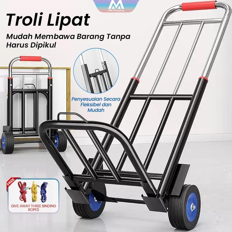 Troli Lipat 100 kg / 120 kg / 180 kg Trolley Lipat Serbaguna/ Trolley /Barang Serbaguna Luggage Carr