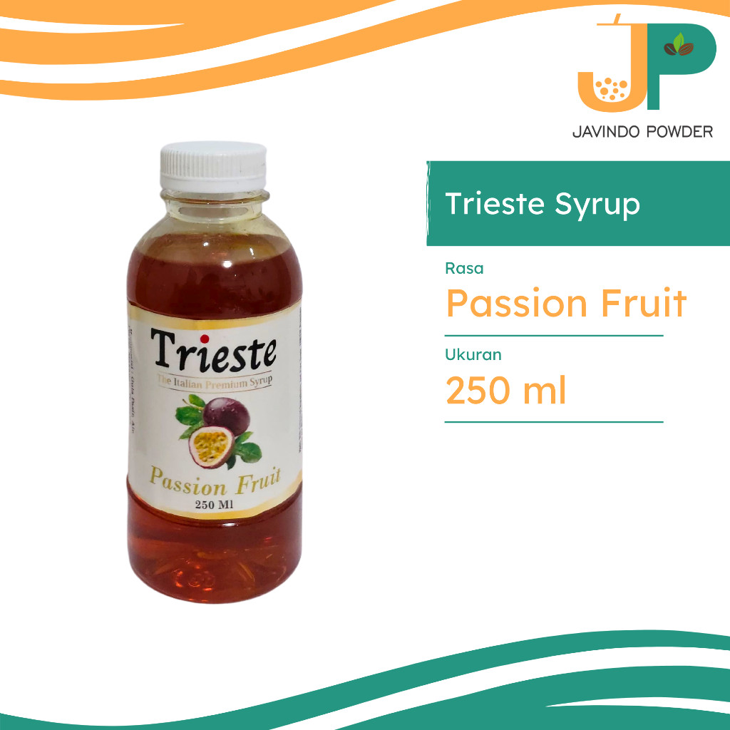 

TRIESTE Syrup / Sirup Passion Fruit 250 Ml