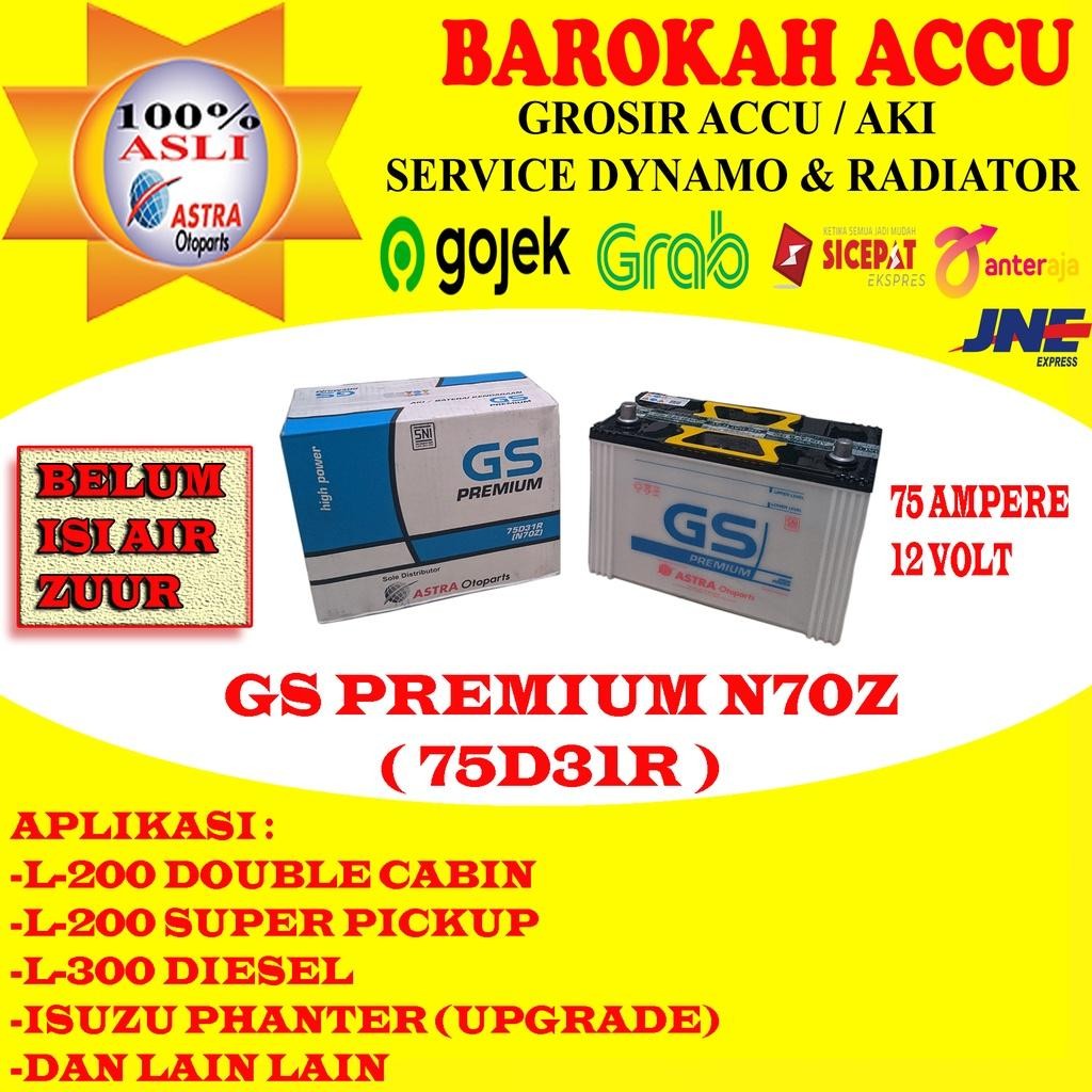 Aki Gs Premium N70Z / 75D31R , 75 Ampere Astra Otoparts