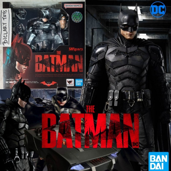 ORIGINAL SHF Batman The Movie Robert Pattinson Mafex Size ORI