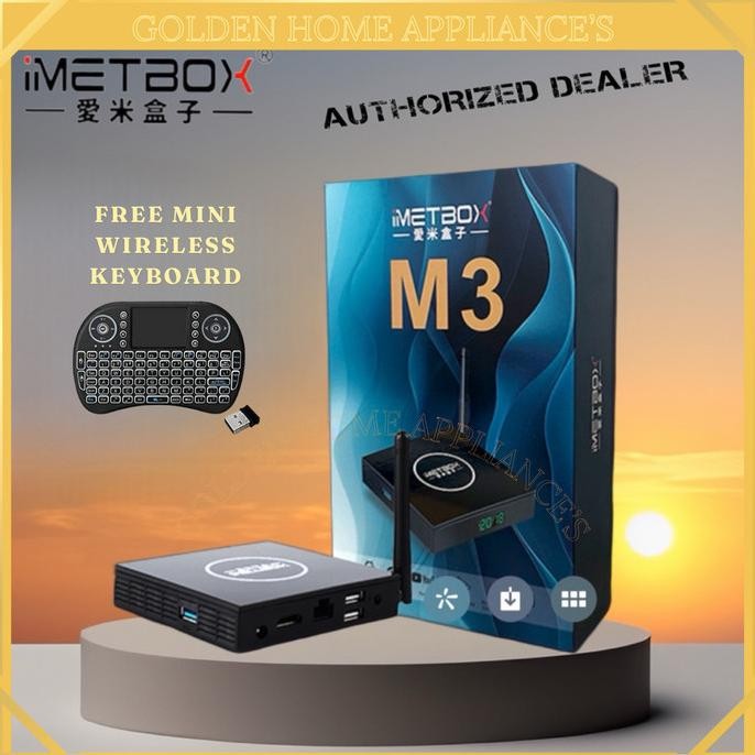 Tv Box IMETBOX M3 MAX Full Tv Channel Android Alternatif UBOX