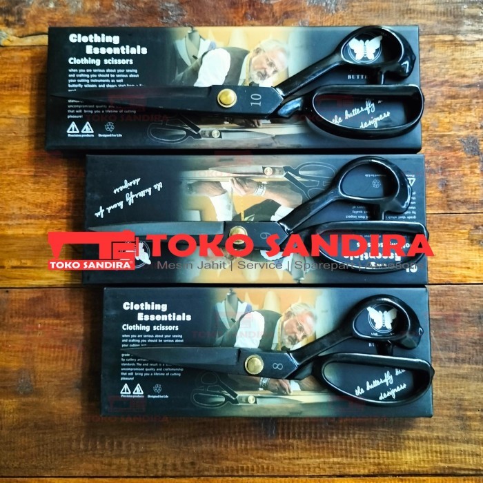 

Gunting Kain Butterfly 8 In-9 In-10 In/Gunting Butterfly 8 In-9 In-10