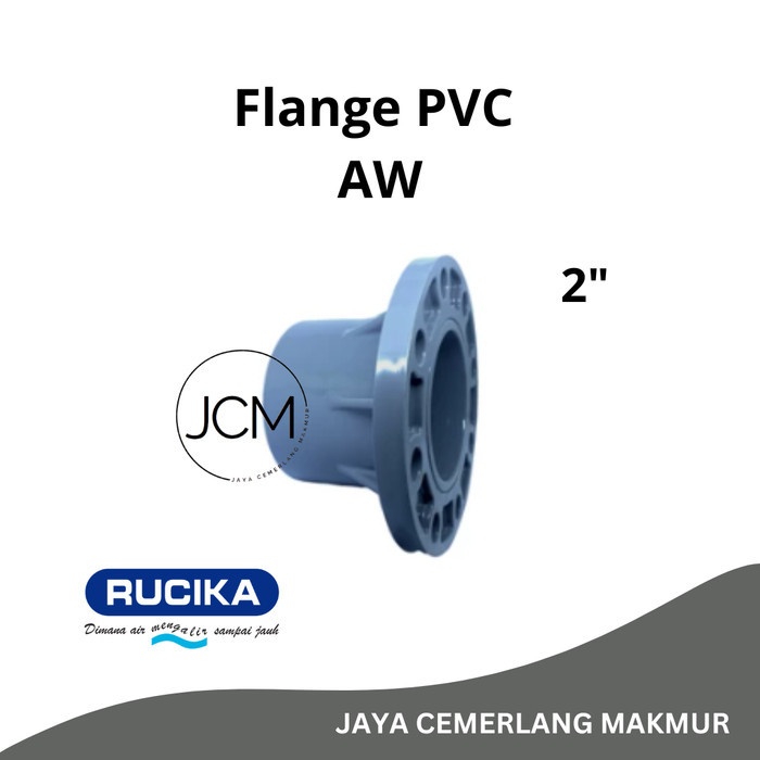 BEBAS ONGKIR - Flange PVC AW Rucika 2" / Flange PVC AW Rucika 2 Inch JIS K - 6743