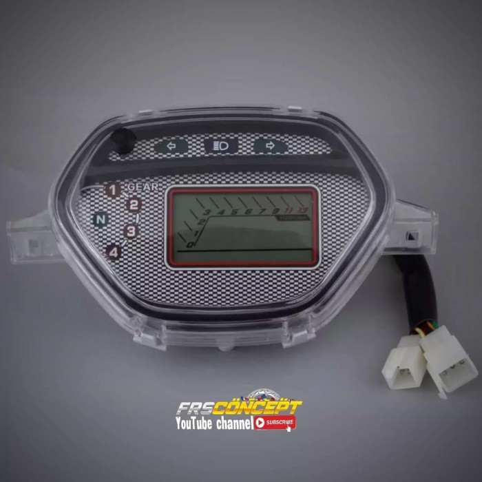 Speedometer Wave 100 Digital Supra Spidometer Thailand