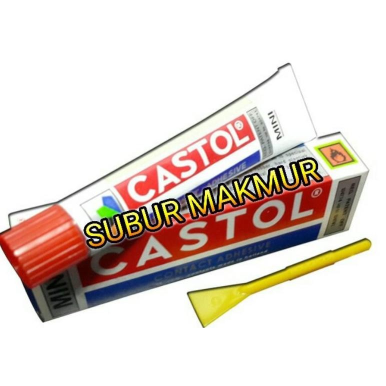 

Terlaris (1Lusin) Lem Castol Mini Contact Adhesive Tube 14Cc Asli