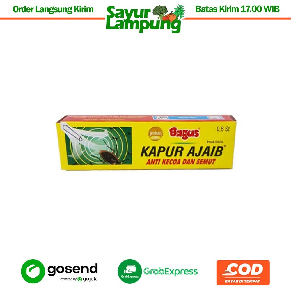 Bagus Kapur Ajaib 1 Kotak - Sayur Lampung