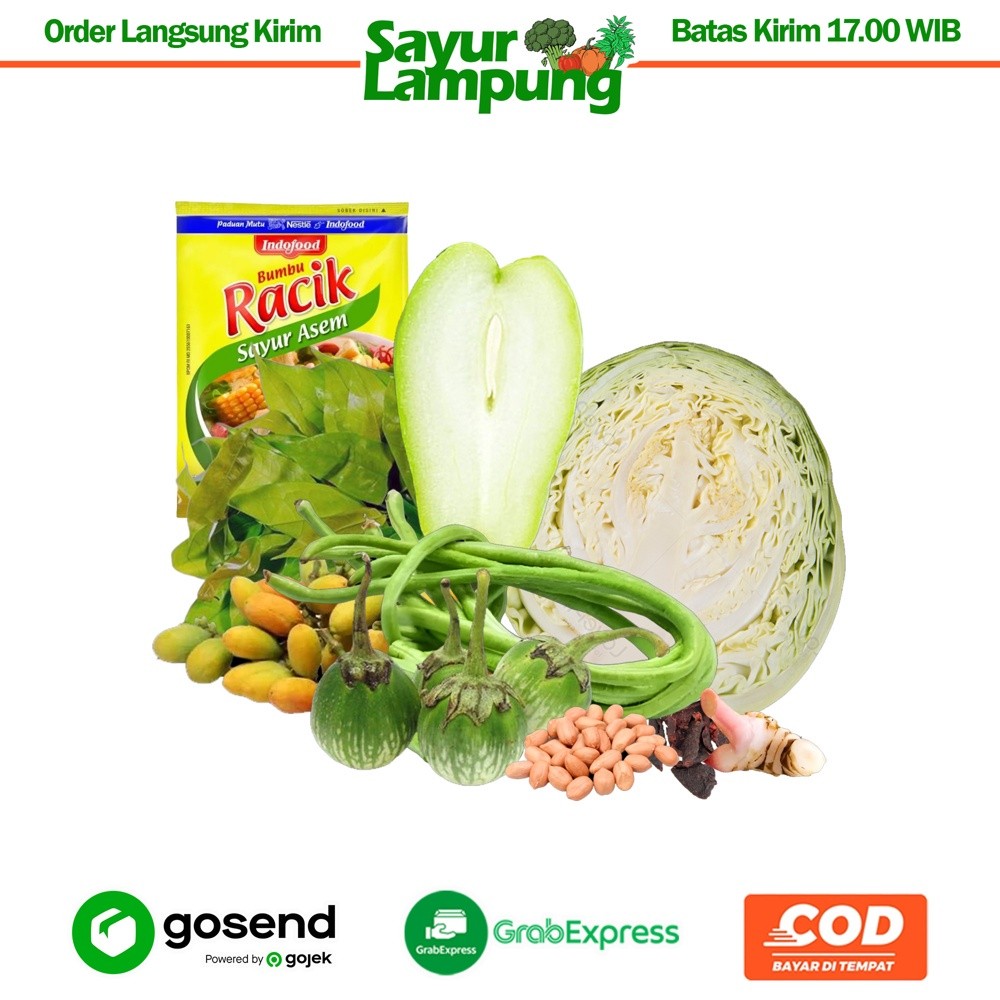 

Paket Sayur Asem - Sayur Lampung