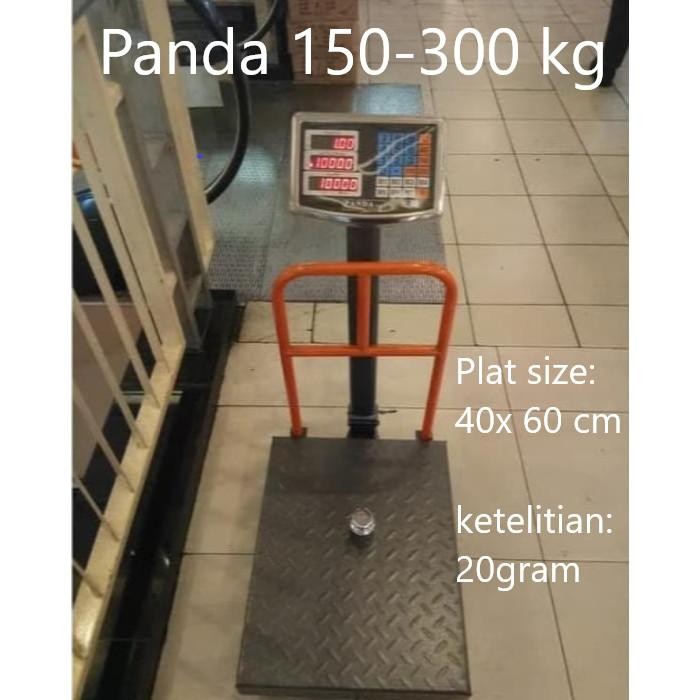 Timbangan Duduk Digital Barang / Logistik Panda 100 -150 Kg