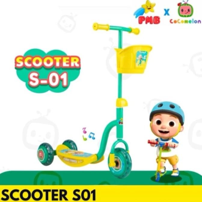 Skuter Anak Otoped Anak Bebek St05 Scooter Duduk Roda Tiga Bird Jm-Sc07 Penguin Sc102 Tiger Sc115