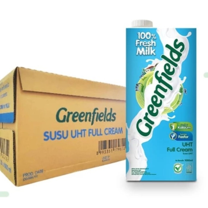 

Susu Greenfields UHT Fullcream 1 Liter