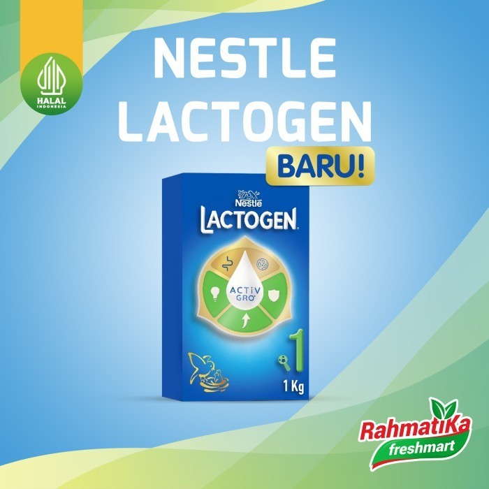 

Nestle Lactogen 1 Susu Formula 0-6 Bulan 1 kg