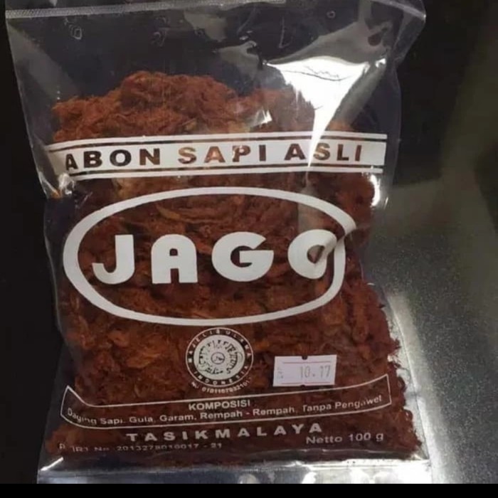 

ABON SAPI CAP JAGO KHAS TASIKMALAYA