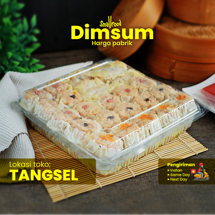 

50 Pcs - GOJEK / GRAB Dimsum Premium Super Grosir Frozen Food Halal