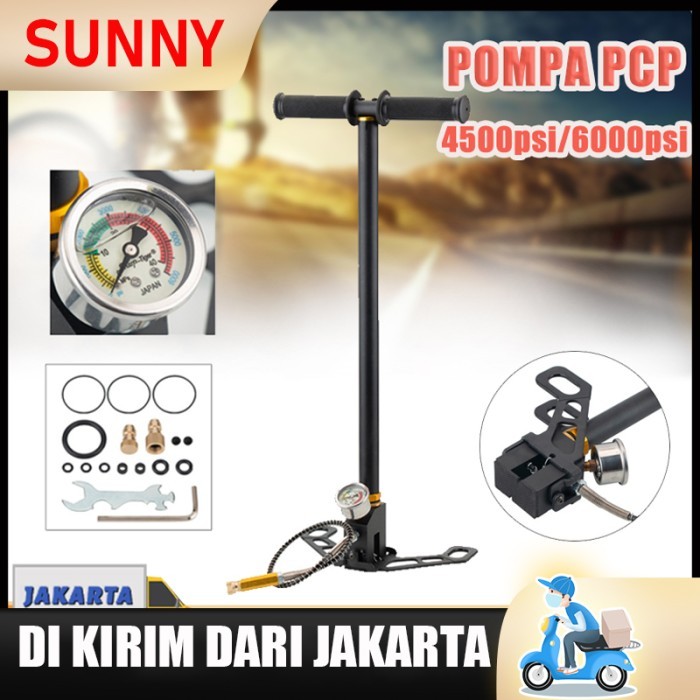 Pompa Pcp/Pompa Pcp 4500 Psi/Pompa Udara/Pompa Injeksi Udara Pcp/Pompa Pcp Barracuda Asli/Pompa Pcp