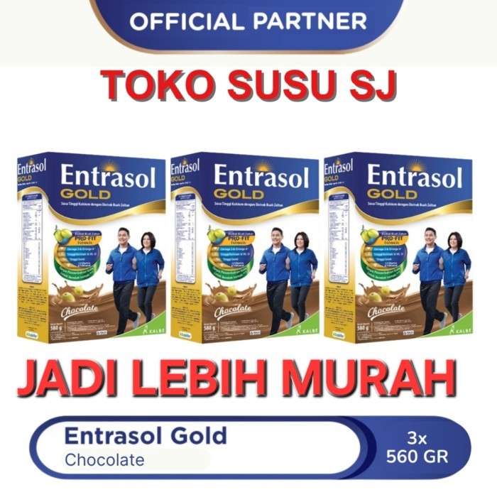 

ENTRASOL GOLD COKLAT 600 gram/600gr