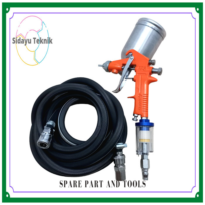 Selang Angin Kompresor Spray Gun F75 Set