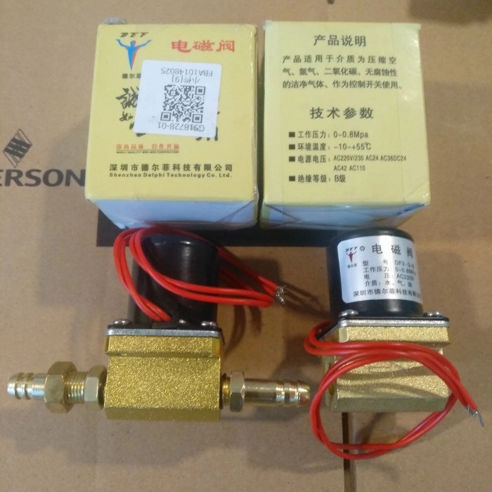 Las Argon Df2-3-B Solenoid Valve Mini