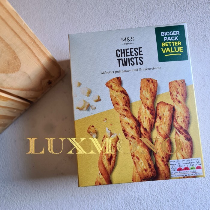 

M&S MARKS & AND SPENCER CHEESE TWISTS TWIST PASTRY BISCUIT BISKUIT