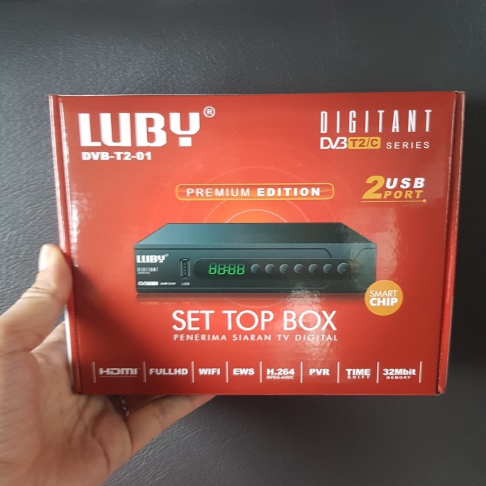 STB Luby / settop box luby T2 01