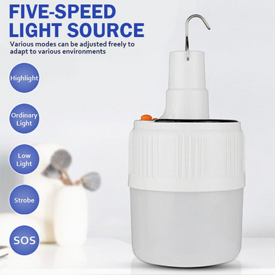 Perfin PFLG05 lampu emergency darurat LED lampu cas tahan 12 jam