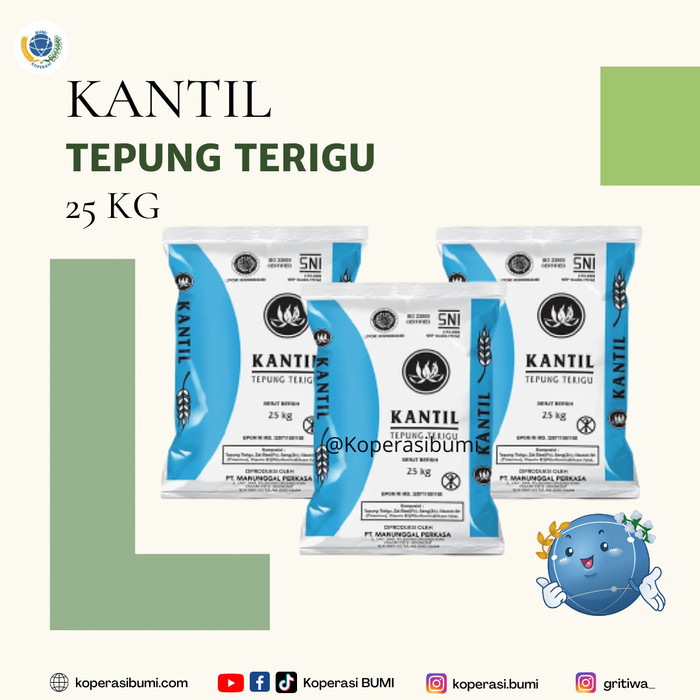 

Tepung Terigu Kantil 25 Kg